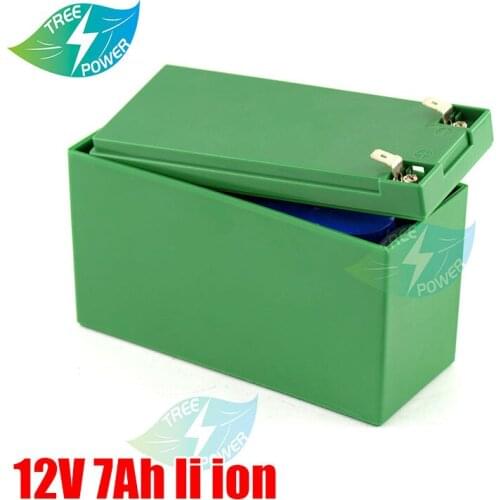 12V 7Ah 8Ah 10Ah 12Ah 15Ah 20Ah li ion lithium battery for sprayer scale Access control children toy airplane + 1A charger
