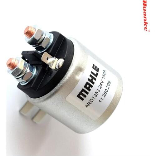 MAHLE lift pump contactor 24V 150A magnetic contactor relays for electric stacker/forklift/golf cart