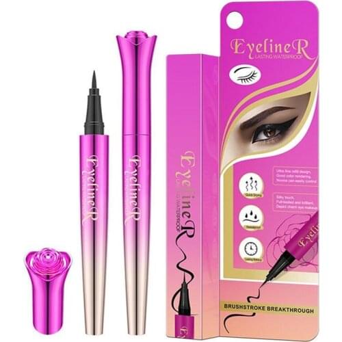 Matte Liquid Eyeliner Waterproof And Non-Smudge Black Eyeliner Long-Lasting Quick-Drying Eyeliner Eye Makeup Beauty Tool