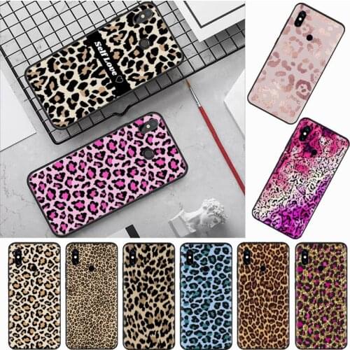 Leopard Print art fashion Phone Case For Xiaomi Redmi note 7 8 9 t k30 max3 9 s 10 pro lite