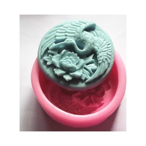 Handmade Soap Silicone Mold Animal Candle Molds Polymer Clay Crane