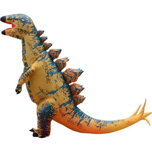 Dinosaur Inflatable Costume Stegosaurus Toy Novelty Toy Cosplay Costumes Party Supplies for Kids Toddler Role Play Prop