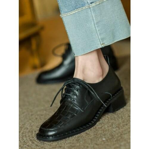 EshtonShero New Spring Woman Shoes Pumps Round Toe Sexy Thick Med Heels Platform Black Fashion Casual Platform Mules Size 3-9