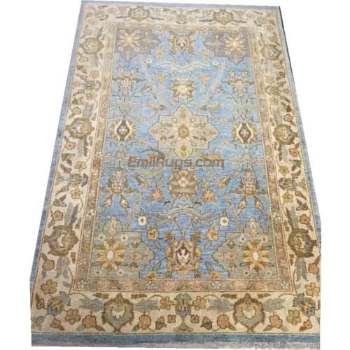 Original single export Turkish handmade carpets OUSHAK Ozarks pure wool carpet XJ4-93 4X6gc158zieyg14