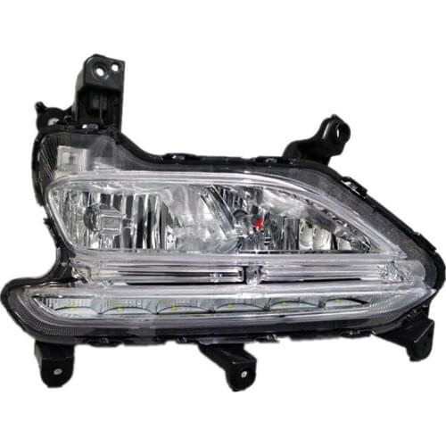 Front LED Fog Light For 17-18 Hyunda i IX45 Santa Fe Left/Right Front Daytime Running Light/Front Fog Lamp