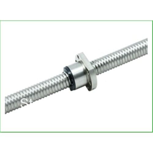 Rolled ballscrew C7grade SFS1620 with single nut can be end machine 600MM if offer the drawing
