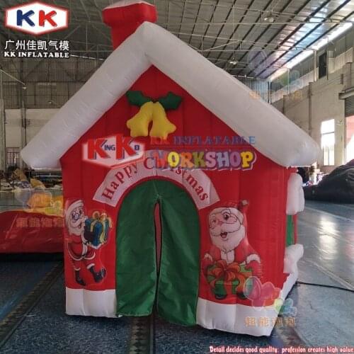 Christmas Shop Inflatable Bouncy Castle