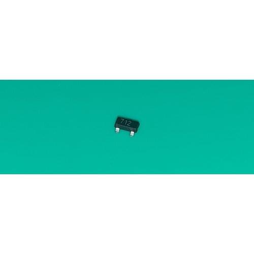 10pcs/lot PSM712-LF-T7 SOT23-3 712 PSM712 STANDARD CAPACITANCE TVS ARRAY PSM712LFT7