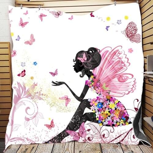 Girl Air Condition Thin Summer Quilt Single Double Breathable Sofa Office Bed Travel Quilts Throw Blanket For Kids Adult