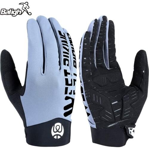 Cycling Bike Full Finger Gloves Shockproof Breathable Road MTB Bicycle Gloves Men Women Sports Cycling