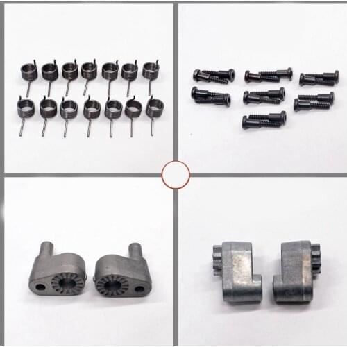 1Pack Screws/Damping Torsion Springs/Metal Adjusting Hub Spare Parts For 1/16 Heng Long RC Tank Model German Leopard 2A6 3889-1