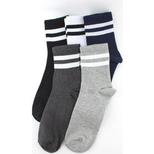 YOK Mens White Socks