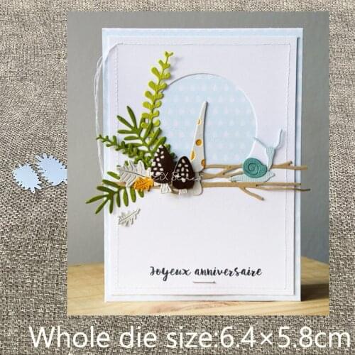 XLDesign Craft Metal Cutting Dies cut dies 2PCS leaves decoration scrapbook Album Paper Card Craft Embossing die cuts