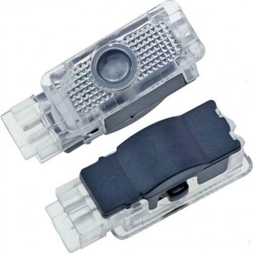 2X Led Car Door Welcome Light Logo Projector Laser For Mercedes Benz W203 C Class AMG 2001-2007 SLK CLK SLR R171 R199 W209 W240