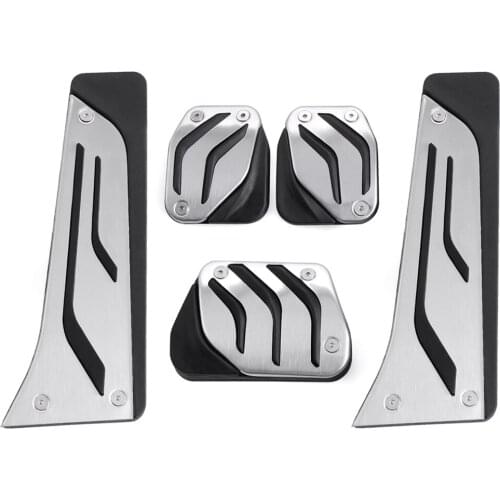 Auto Stainless Steel Car Styling Fuel Pedal Brake Pedals Clutch Pedal Cover for BMW X3 X4 X5 X6 M3 GT3 E93 E90 E46 E87 E92