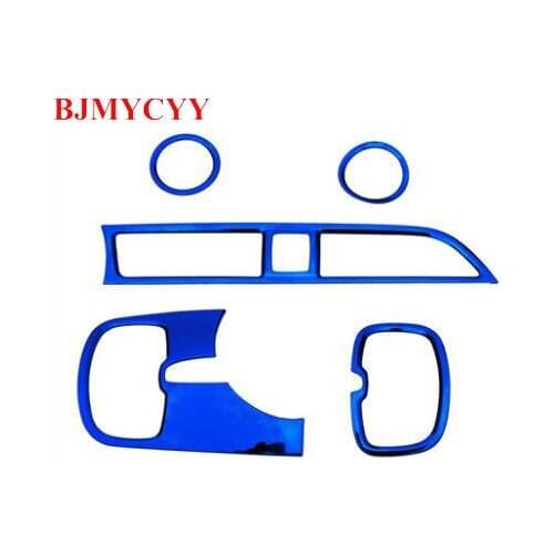BJMYCYY 5PCS/set Car outlet decoration box for KIA K2 2017 KX CROSS