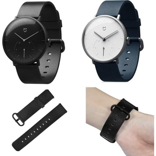 Bracelet for Xiaomi Mijia Quartz Watch Replace Genuine Leather Watch Strap Watchband for Xiaomi Mijia Smart Watch Belt Accessory