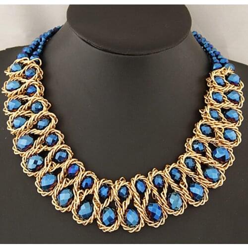 YADA Bohemian Gold Color Sweater Chain Presents&Necklace For women Jewelry Necklaces Bijoux Femme Statement Necklace SE210006