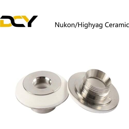 HIGHYAG Ceramic M11 Thread 35mm Diameter Nozzle Holder for HIGHYAG Fiber Laser Cutting Head