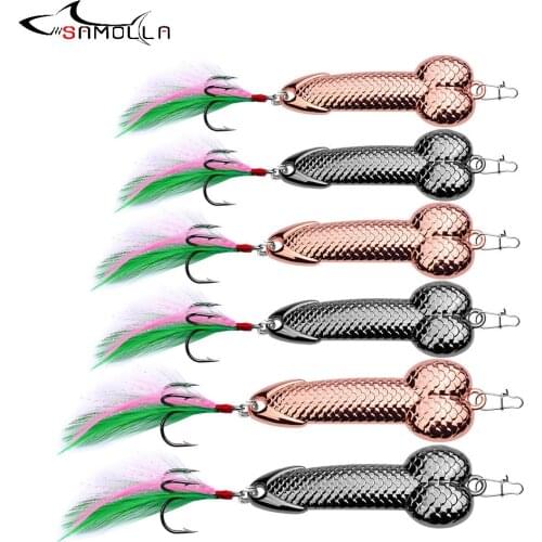 Metal Jigs Fishing Lures 2019 Vib Bait Penis Fishing Lure Bass Weights 5-43g Saltwater Lures Metal Jig Isca Artificial Fish Bait