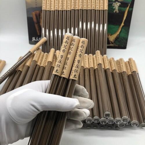 Natural Red clay agarwood Incense Stick Cambodian Oud Arab Incense Stick 21cm Natural Scent Aroma For Yoga Fresh Air