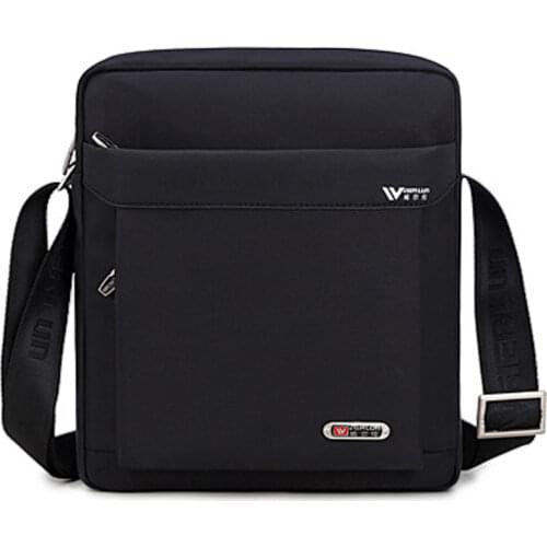 2020 New Fashion Business Shoulder Bags for Men Waterproof Oxford Messenger Bags Casual Travel Bag Solid Color Crossbody Bags