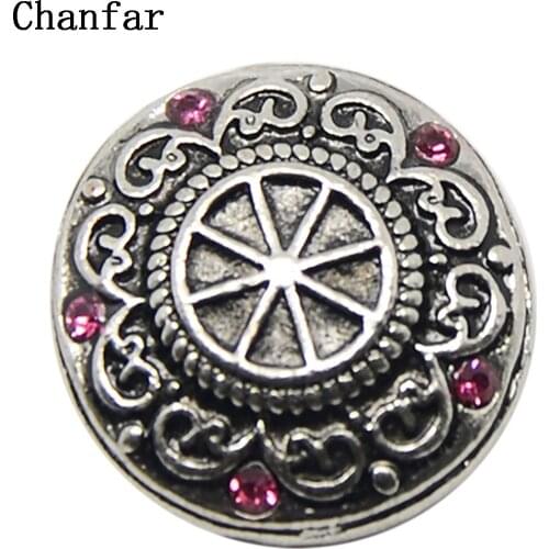 New Design 18MM Snap Button Fit For DIY Bracelet Necklace Gifts Jewelry