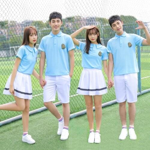 The new style Japanese/Korean Sailor Suit England Style Cosplay Costumes Cute boy Girls Student School Uniforms JK Sets