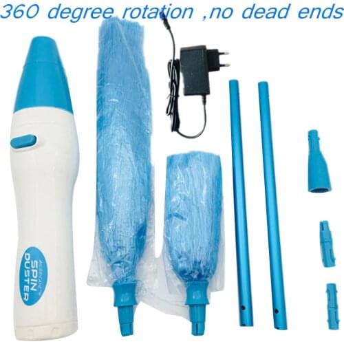 Faroot Feather Duster Portable Rechargeable Household Electric Feather Duster Cleaning Brush Instant Duster