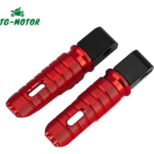 TG-Motor Motorcycle YZF-R1 Footrest CNC Rear Passenger Foot Pegs Pedals For Yamaha For Yamaha YZF R1 2009 2010-2014 Accessories