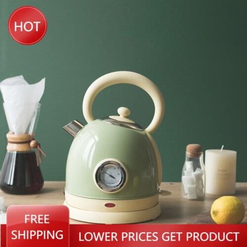 Portable Kettle Electric Water Boiler Stainless Steel Teapot Camping Kettle Whistle Brewing Teapots Tetera Silbante Coffee Pot