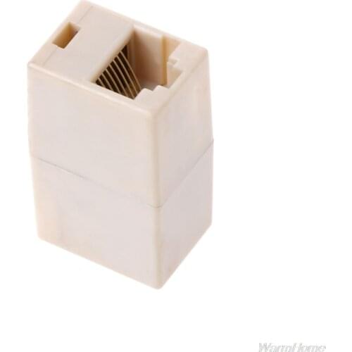 RJ45 CAT5 CAT5E Network Ethernet Connector Adapter F20 21 Dropshipping