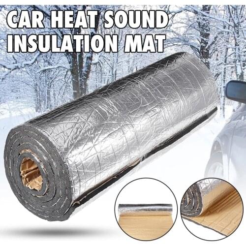 200*50cm 7mm 10mm Car Truck Firewall Heat Sound Deadener Insulation Mat Noise Insulation Car Heat Sound Thermal Proofing Pad