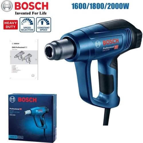Bosch 220V Thermoregulator Heat Gun GHG 16-50 18-60 20-63 Professional Industrial Electric Hot Air Gun Soldering Power Tool