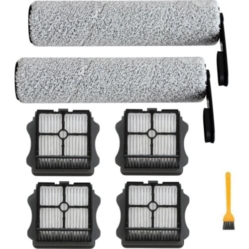 Rolling Brush Main Brush HEPA Filter for TINECO FLOOR ONE 2.0 LED/LCD Spare Parts for Wireless Scrubber