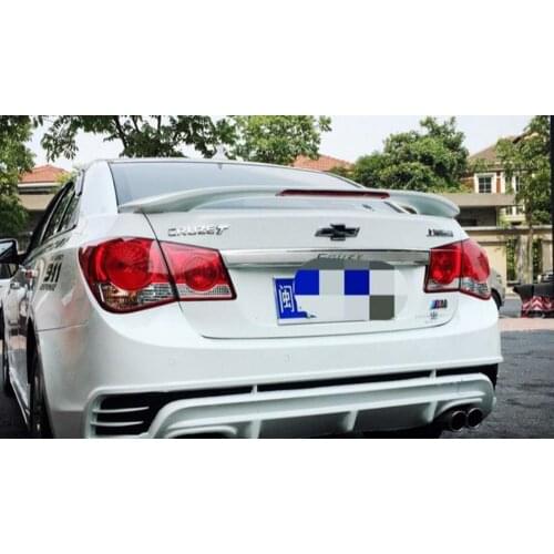 RQXR ABS sport type tail wing rear spoiler for chevrolet cruze 2009-14 unpainted