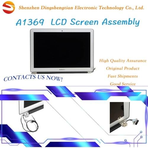 Macbook Air 13 inch A1369 LCD Screen Assembly 2010 2011 dispaly Replacement