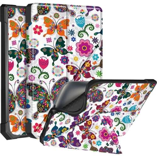 Tablet Case For Pocketbook InkPad 3 Pro PB740 Tablet Protective Case 7.8 Inch PU TPU Case Cover Smart Tablet Stand Sleeve