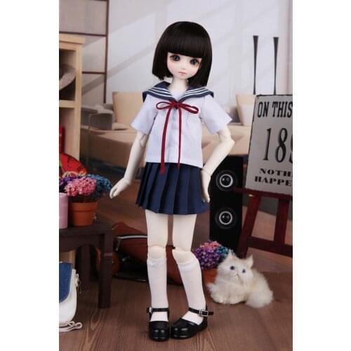 1/3 1/4 1/6 BJD Doll SD Clothes Fashion Dress Toy Clothes Skirt +Shirt For Girls Baby Birthday Gift