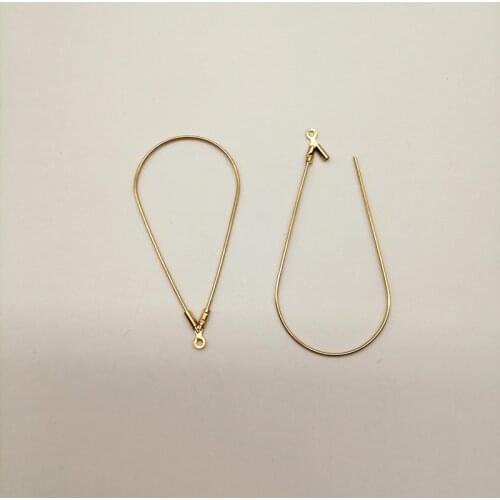 100pcs Wine Glasses Dripping Ring Metal Jewelry Making Pendant Floating Pendant Earring DIY Fashion Jewelry Accessories