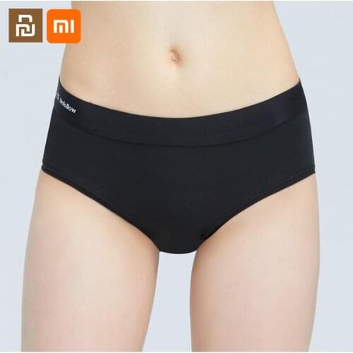 3 pieces of youpin mijia womens underwear cotton modal sexy simple briefs seamless mid-waist girly underwear
