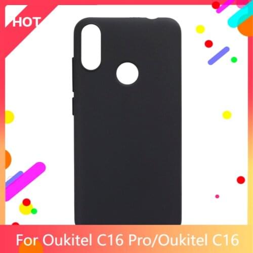 C16 Pro Case Matte Soft Silicone TPU Back Cover For Oukitel C16 Phone Case Slim shockproof