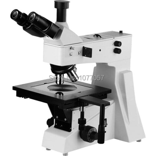 Hot Sale Made in China 50X-800X Trinocular Upright Bright & Dark Field Metallurgical Microscope MM-XJL-302BD