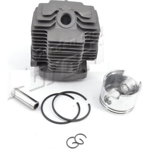 44MM TH48 BRUSHCUTTER CYLINDER KIT PISTON GROUP WITH RING ASSEMBLY FOR KAWASAKI KBL48 KBH48 KAAZ GRASS TRIMMER ZYLINDER HEAD