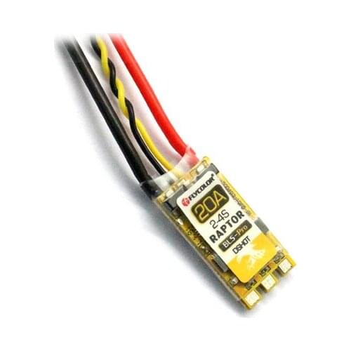1 Piece Flycolor Raptor BLS Pro 20A/30A BLHeli-S ESC Speed Controller Dshot Supported for FPV RC Quadcopter Drone F20060/1