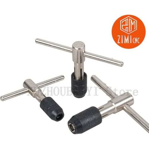 M6-M12 tapping wrench T-type tap wringer hand tapping device tap chucking wrench tap chuck wringer adjustable