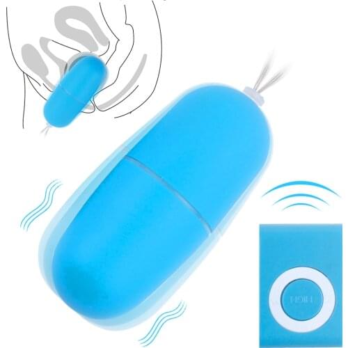 20 Speeds Waterproof Mini Vibrating Egg Love Wireless Remote Control Bullet Cute Vibrator Adult Sex toys for Woman Doll Gift