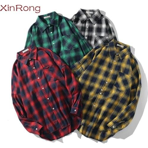 Mens fashion front short back long spring tide brand casual all-match male shirt European and American style long-sleeved shirt