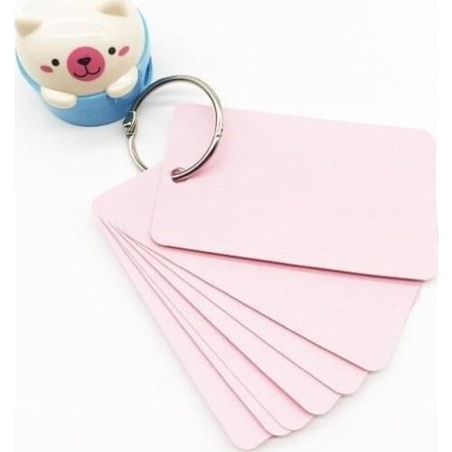 Binding iron ring chrome plated single hole notebook binding card binding ring