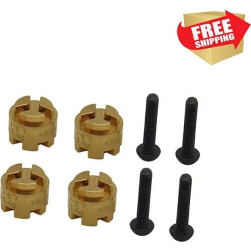 Radio control RC Car HR Brass +3mm Wheels hub for Kyosho Mini-Z 1/18 Jimny 4X4 3MM option upgrade parts